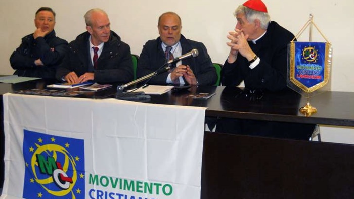 Consiglio Regionale MCL delle Marche con la partecipazione del Cardinale di Ancona Edoardo Menichelli