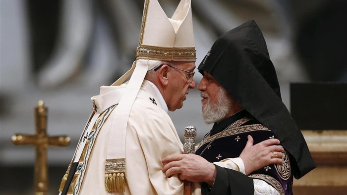 Costalli (Mcl): “Il coraggio di Papa Francesco nel condannare il genocidio armeno”