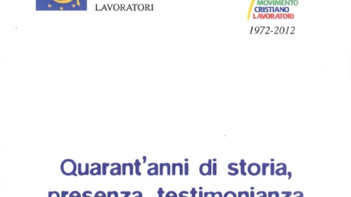 "Quarant'anni di storia, presenza, testimonianza e solidarietà"