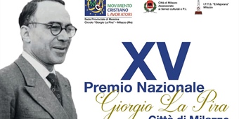 Milazzo (Me): XV Premio Nazionale “Giorgio La Pira” Città di Milazzo