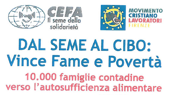 Firenze - DAL SEME AL CIBO: Vince Fame e Povertà