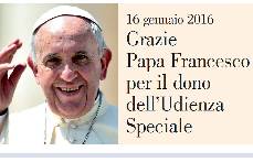 Con Papa Francesco, senza cedere alla paura, verso la pace