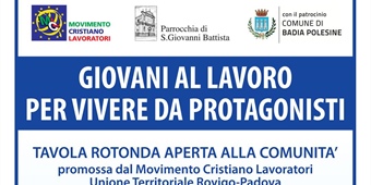 GIOVANI AL LAVORO PER VIVERE DA PROTAGONISTI