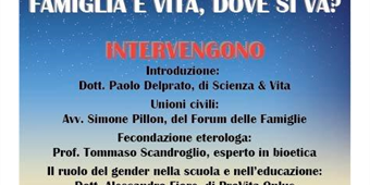 Siena: "Famiglia e Vita, dove si va?"