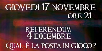 Novara: referendum 4 dicembre, qual è la posta in gioco?