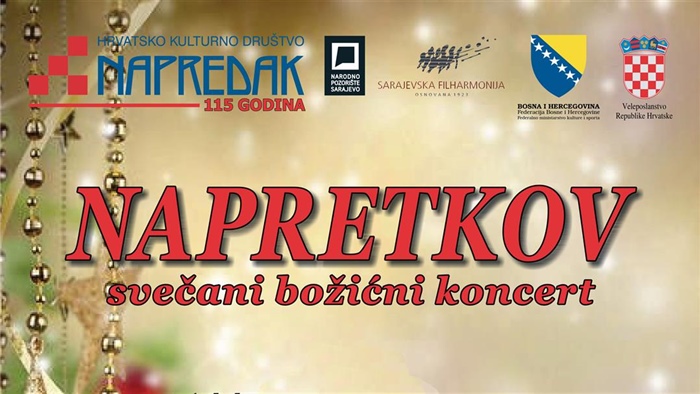 Sarejevo: concerto 21 dicembre 2017