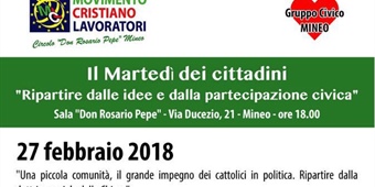 Mineo (CT): "Il martedì dei cittadini"