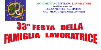 Verona: "33° festa della famiglia lavoratrice"