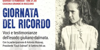 GIORNATA DEL RICORDO: Voci e testimonianze dell’esodo giuliano-dalmata