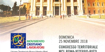 Congresso Territoriale MCL Roma - Viterbo - Rieti