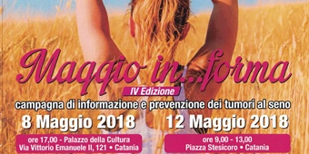 Catania: "Maggio in... forma"