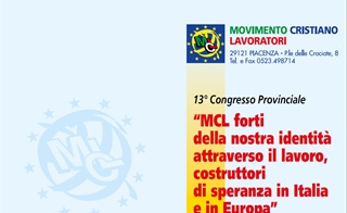 13° Congresso Provinciale MCL Piacenza